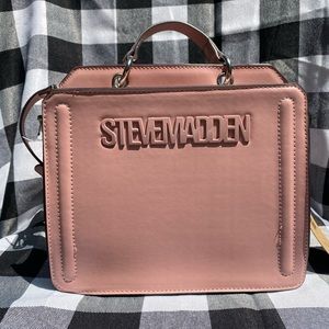 Viral Tiktok Purse Steve Madden Bevelyn Blush Pink Handbag.